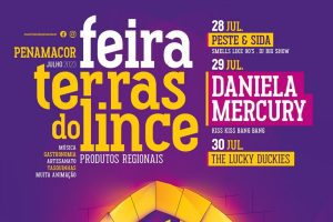 Daniela Mercury e Peste & Sida na feira Terras do Lince em Penamacor
