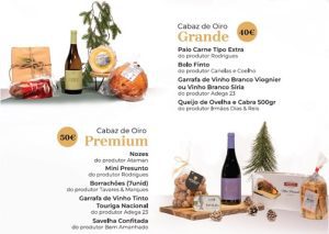 Cabazes de Natal Terras de Oiro disponíveis na loja online