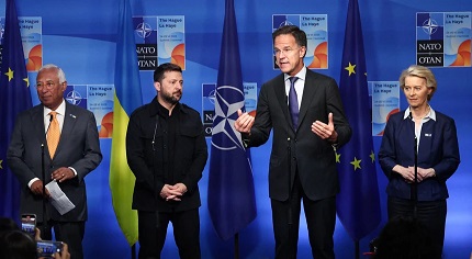Cimeira da NATO: NATO reforça apoio à Ucrânia e assume compromisso com modernização da Defesa na cimeira de Haia
