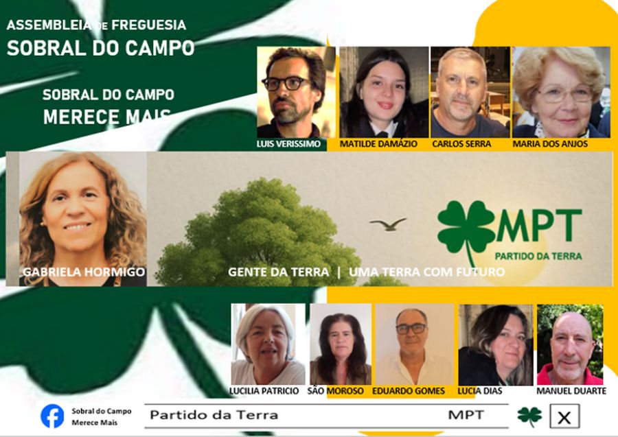 O movimento de cidadãos independentes Castelo Branco Merece Mais, volta a apresentar candidatura à Assembleia de Freguesia