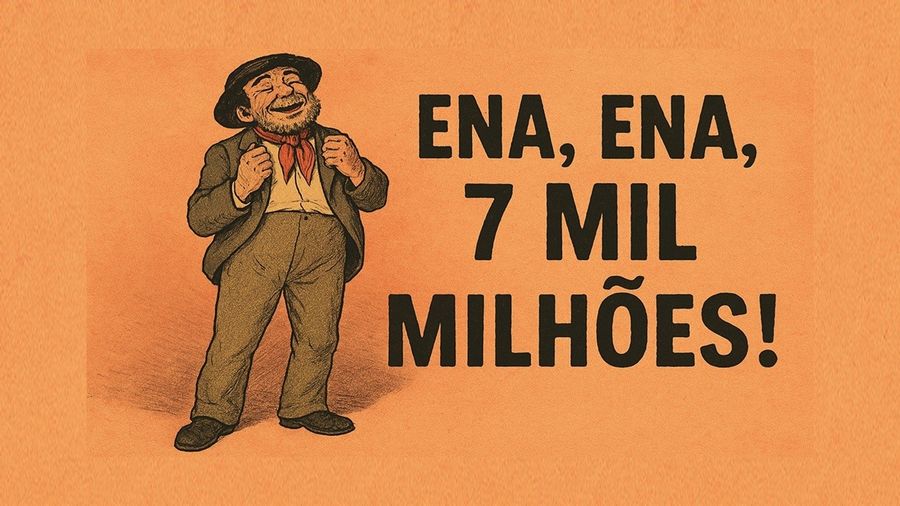 Ena, ena, 7 mil milhões!