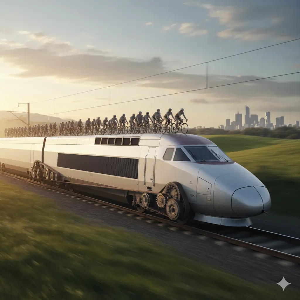 OREG JVA CRÓNICA COMBOIO RÁPIDO LISBOA 30102025 Os Comboios 'Rapidíssimos' e a Lenta Morte da Razão