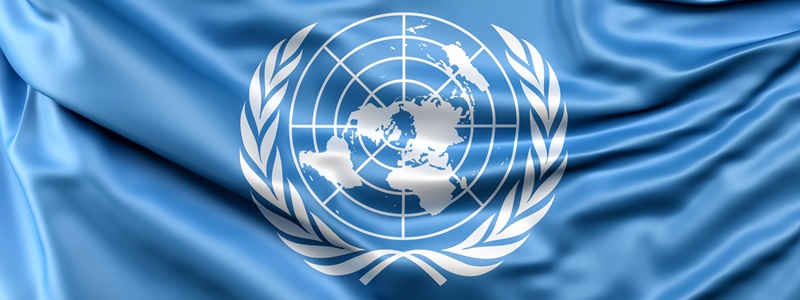 Flag of the United Nations ONU denuncia repressão violenta e sistemática contra protestos no Equador